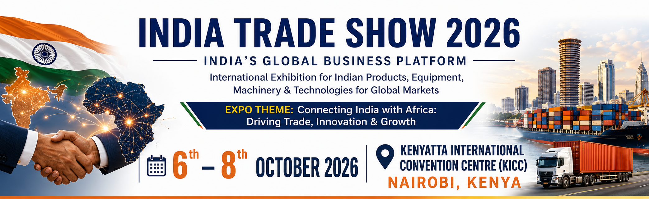 India Trade Show 2026 Banner