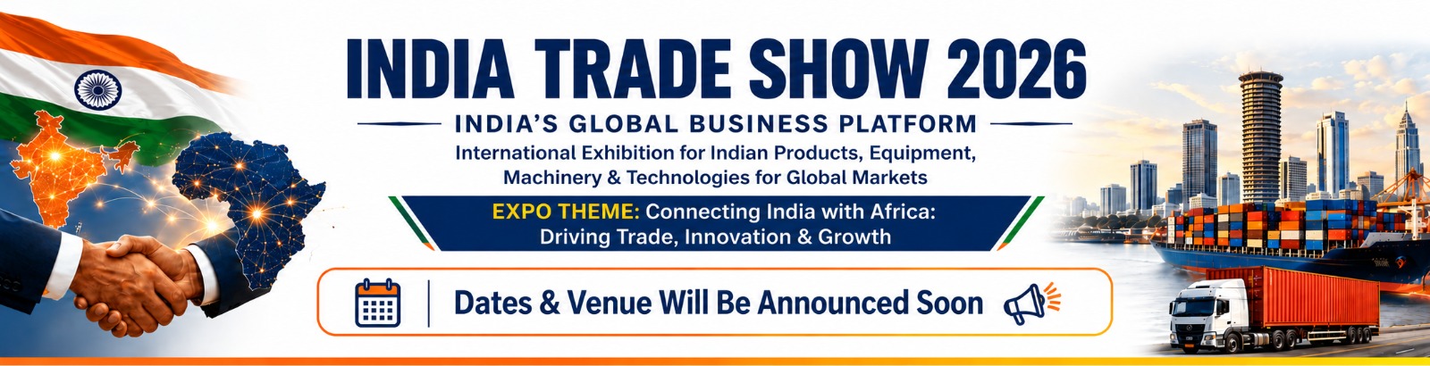 India Trade Show 2026 Banner